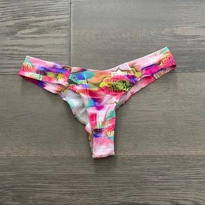 Montce swim cheeky/thong printed bottoms